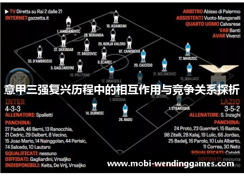 意甲三强复兴历程中的相互作用与竞争关系探析