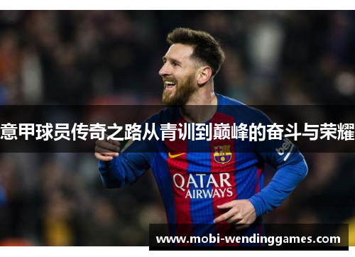 意甲球员传奇之路从青训到巅峰的奋斗与荣耀