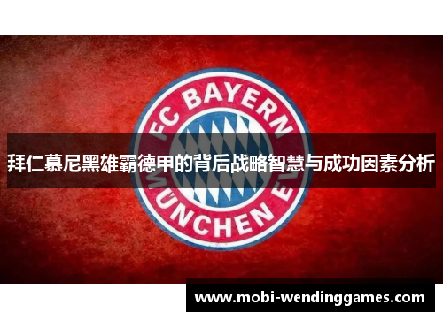 拜仁慕尼黑雄霸德甲的背后战略智慧与成功因素分析