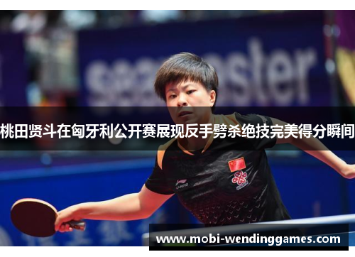 桃田贤斗在匈牙利公开赛展现反手劈杀绝技完美得分瞬间